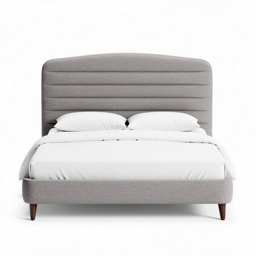Letto matrimoniale imbottito per camera da letto – 200 x 160 x 100 cm